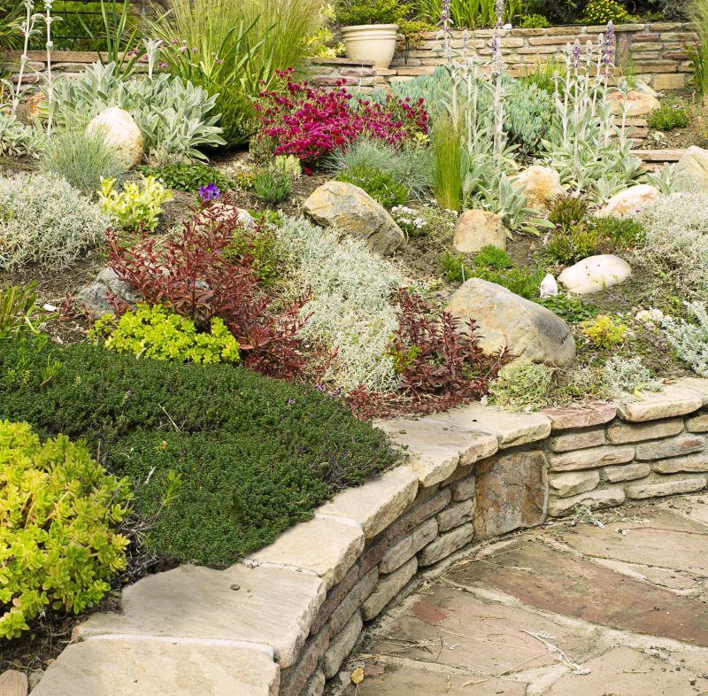 Stone Garden Installation