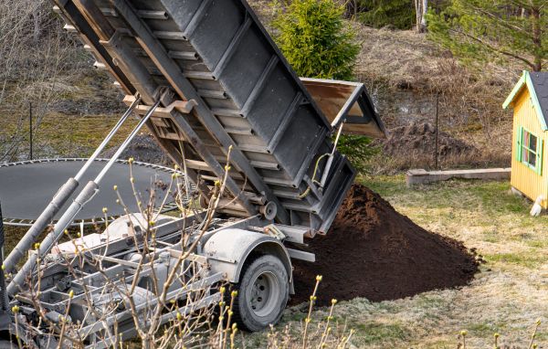 Yard Soil Delivery in Boston