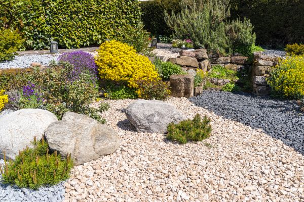 Decorative Gravel Installation in Boston