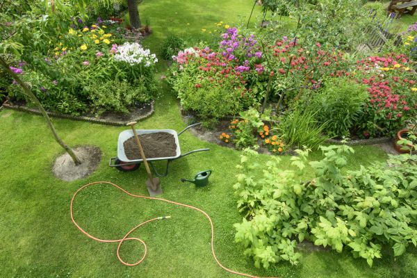 Flower Bed Construction in Boston